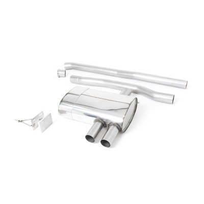 SSXM456 Milltek Cat-back Non-resonated Mini Mk3 GP3 JCW scarico sportivo terminale marmitta decat skat 200 celle