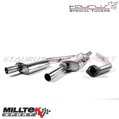 MCXPE101 Milltek Manifold-back Peugeot 205 GTi 1.6/1.9 senza cat scarico sportivo terminale marmitta decat skat 200 celle 2