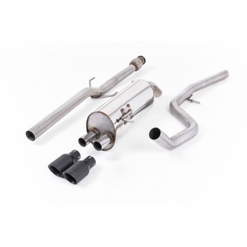 SSXPE109 Milltek Cat-back Non-resonated Peugeot 208 GTi 1.6 scarico sportivo terminale marmitta decat skat 200 celle