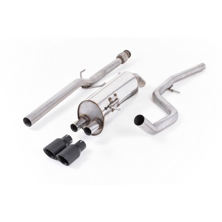 SSXPE109 Milltek Cat-back Non-resonated Peugeot 208 GTi 1.6 scarico sportivo terminale marmitta decat skat 200 celle