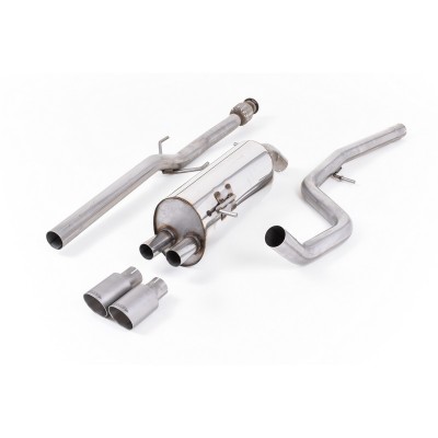 SSXPE111 Milltek Cat-back Non-resonated Peugeot 208 GTi 1.6 scarico sportivo terminale marmitta decat skat 200 celle