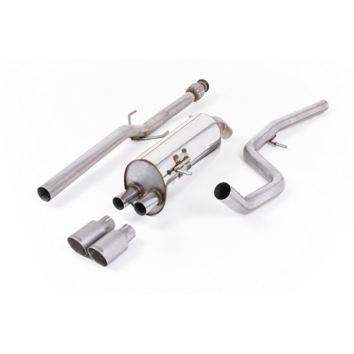 SSXPE111 Milltek Cat-back Non-resonated Peugeot 208 GTi 1.6 scarico sportivo terminale marmitta decat skat 200 celle