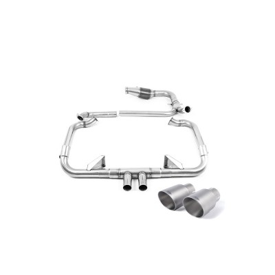 SSXPO141 Milltek Sistema completo con Cat sportivo Porsche Boxster 718 GTS 2.5 scarico sportivo terminale marmitta decat skat 20