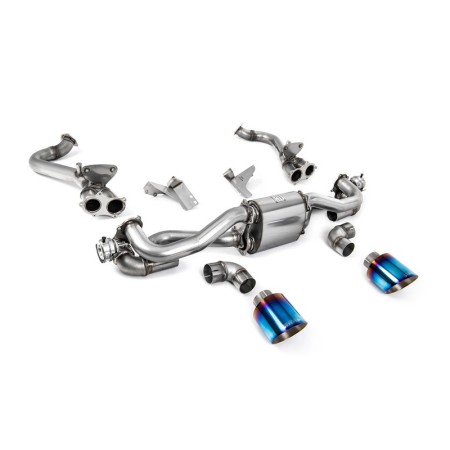 SSXPO165 Milltek Cat-back Porsche Boxster 718 GTS 4.0 cambio manuale dopo il 02/2020 scarico sportivo terminale marmitta decat s