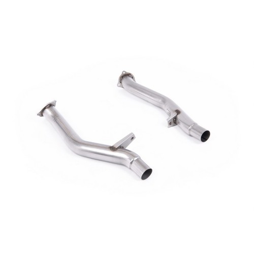 SSXPO204 Milltek Bypass Cat secondario Porsche Cayenne 958 S 4.8 V8 Non Turbo scarico sportivo terminale marmitta decat skat 200