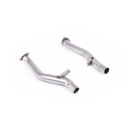 SSXPO204 Milltek Bypass Cat secondario Porsche Cayenne 958 S 4.8 V8 Non Turbo scarico sportivo terminale marmitta decat skat 200