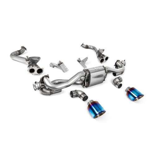 SSXPO165 Milltek Cat-back Porsche Cayman 718 GT4 4.0 cambio manuale dopo il 02/2020 scarico sportivo terminale marmitta decat sk