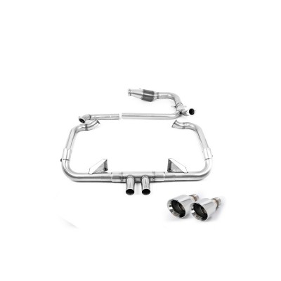 SSXPO139 Milltek Sistema completo con Cat sportivo Porsche Cayman 718 GTS 2.5 scarico sportivo terminale marmitta decat skat 200