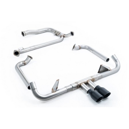 SSXPO145 Milltek Sistema completo con tubo sostituzione cat Porsche Cayman 718 GTS 2.5 scarico sportivo terminale marmitta decat