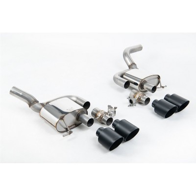 SSXPO177 Milltek Silenziatore posteriore Porsche Macan 2.9 V6 GTS & Turbo scarico sportivo terminale marmitta decat skat 200 cel