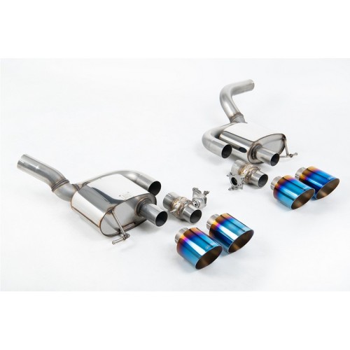 SSXPO179 Milltek Silenziatore posteriore Porsche Macan 2.9 V6 GTS & Turbo scarico sportivo terminale marmitta decat skat 200 cel