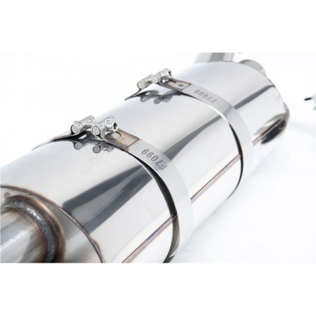 SSXPO181 Milltek Silenziatore posteriore Porsche 911 991.1 3.8 C2S/C4S scarico sportivo terminale marmitta decat skat 200 celle