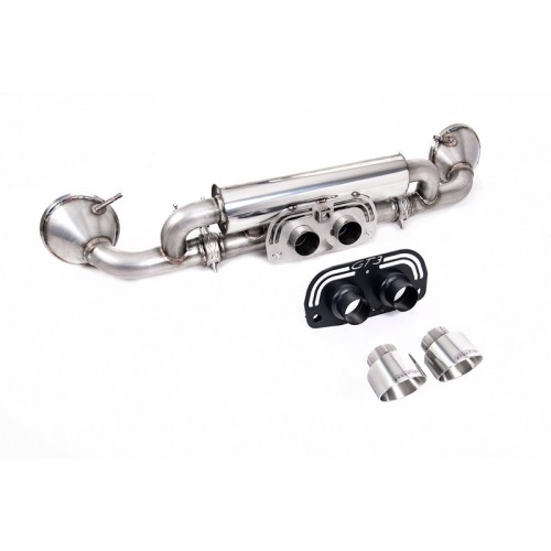 SSXPO172 Milltek Silenziatore posteriore Porsche 911 992.1 GT3 scarico sportivo terminale marmitta decat skat 200 celle