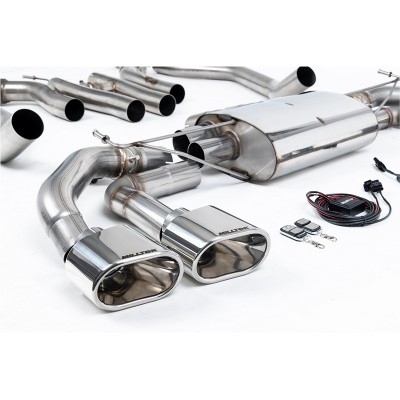 SSXLR229 Milltek Cat-back Land Rover / Range Rover Sport L461 P530 4.4 V8 scarico sportivo terminale marmitta decat skat 200 cel 2