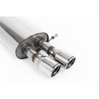 SSXSK006 Milltek Cat-back Resonated Skoda Octavia 1Z 2.0 TSI vRS scarico sportivo terminale marmitta decat skat 200 celle 2