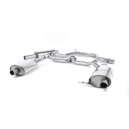 SSXSK26 Milltek Cat-back Road+ Skoda Octavia SE 2.0 TSI 220/230cv vRS scarico sportivo terminale marmitta decat skat 200 celle