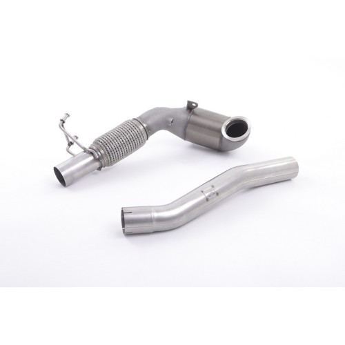 SSXSK24 Milltek Downpipe Cast con Cat sportivo Skoda Octavia SE vRS 2.0 TSI 245cv SENZA OPF/GPF scarico sportivo terminale marmi