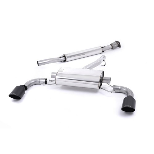 SSXSB043 Milltek Cat-back secondario Resonated Subaru BRZ 2.4 scarico sportivo terminale marmitta decat skat 200 celle