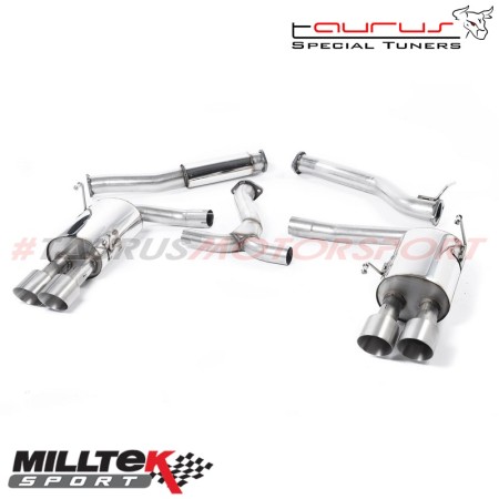 SSXSB045 Milltek Cat-back Subaru Impreza VA 2.5 WRX Sti scarico sportivo terminale marmitta decat skat 200 celle