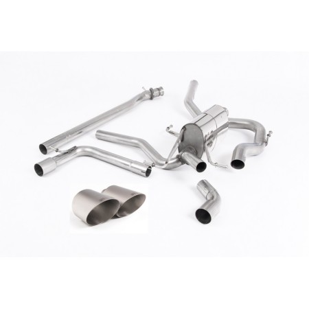 SSXSZ10 Milltek Cat-back Non-resonated Suzuki Swift ZC33S 1.4 Sport K14C scarico sportivo terminale marmitta decat skat 200 cell