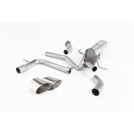 SSXSZ4 Milltek Front Pipe-back Suzuki Swift ZC33S 1.4 Sport K14C scarico sportivo terminale marmitta decat skat 200 celle