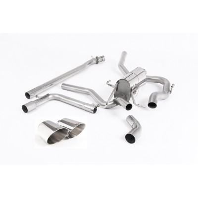 SSXSZ8 Milltek Cat-back Non-resonated Suzuki Swift ZC33S 1.4 Sport K14C scarico sportivo terminale marmitta decat skat 200 celle