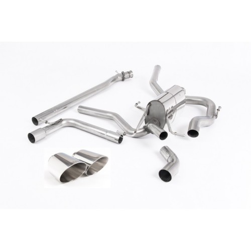 SSXSZ8 Milltek Cat-back Non-resonated Suzuki Swift ZC33S 1.4 Sport K14C scarico sportivo terminale marmitta decat skat 200 celle