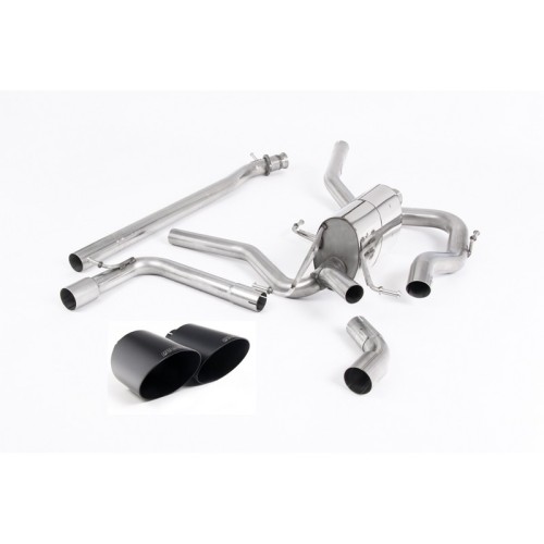 SSXSZ9 Milltek Cat-back Non-resonated Suzuki Swift ZC33S 1.4 Sport K14C scarico sportivo terminale marmitta decat skat 200 celle