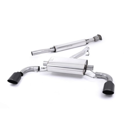 SSXTY177 Milltek Cat-back secondario Resonated Toyota GR86 2.4 scarico sportivo terminale marmitta decat skat 200 celle