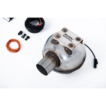 SSXVW455 Milltek Active Sound Control Volkswagen Amarok 3.0 V6 TDI 204/224cv scarico sportivo terminale marmitta decat skat 200 