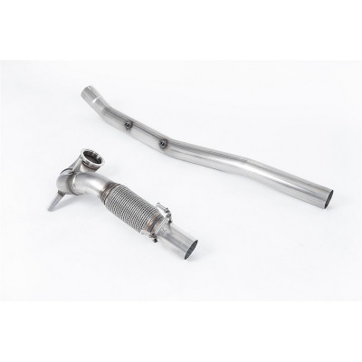 SSXVW511 Milltek Downpipe De-Cat  Volkswagen Arteon 2.0 TSI 280cv 4Motion CON OPF/GPF scarico sportivo terminale marmitta decat 