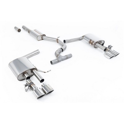 SSXVW744 Milltek Particulate Filter-back Resonated Volkswagen Arteon 2.0 TSI R 320cv 4Motion scarico sportivo terminale marmitta