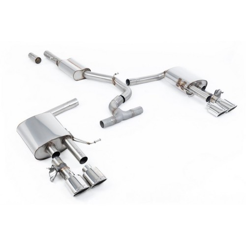 SSXVW744 Milltek Particulate Filter-back Resonated Volkswagen Arteon 2.0 TSI R 320cv 4Motion scarico sportivo terminale marmitta