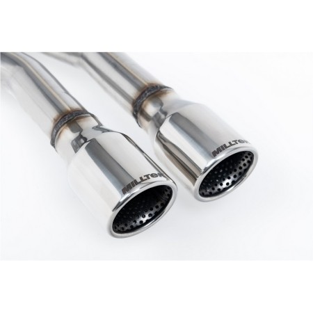 SSXVW032 Milltek Cat-back Resonated Volkswagen Bora 1.9 TDI 130/150cv scarico sportivo terminale marmitta decat skat 200 celle