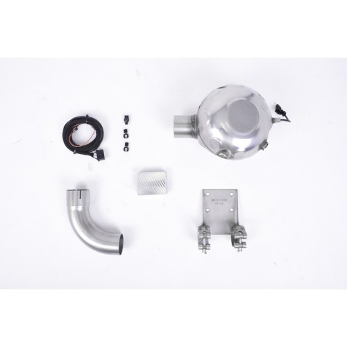 SSXVW492 Milltek Active Sound Control Volkswagen Caddy 2.0 TDI 2WD MAXI  scarico sportivo terminale marmitta decat skat 200 cell