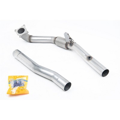 SSXSE143 Milltek Downpipe De-Cat  Volkswagen Golf Mk6 2.0 TSI GTI scarico sportivo terminale marmitta decat skat 200 celle