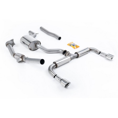 SSXVW173 Milltek Turbo-back Race De-Cat  Volkswagen Golf Mk6 2.0 TSI GTI scarico sportivo terminale marmitta decat skat 200 cell