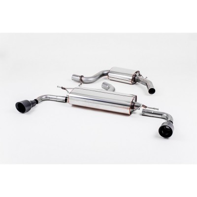 SSXVW184 Milltek Cat-back Resonated Volkswagen Golf Mk6 2.0 TSI GTI scarico sportivo terminale marmitta decat skat 200 celle