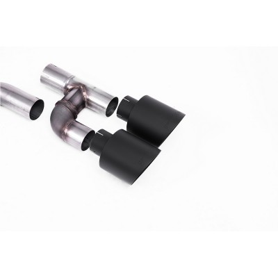 SSXVW700 Milltek Particulate Filter-back Road+ Volkswagen Golf Mk8 2.0 GTI 245cv 4 uscite stile 8R scarico sportivo terminale ma 2