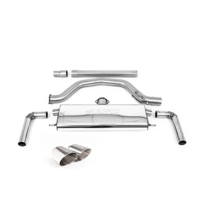 SSXVW617 Milltek Cat-back Road+ Volkswagen Golf Mk8 2.0 GTI Clubsport 300cv scarico sportivo terminale marmitta decat skat 200 c