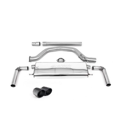 SSXVW621 Milltek Cat-back Road+ Volkswagen Golf Mk8 2.0 GTI Clubsport 300cv scarico sportivo terminale marmitta decat skat 200 c