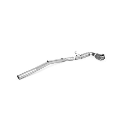 SSXVW635 Milltek Downpipe con Cat sportivo Volkswagen Golf Mk8 2.0 R 320cv scarico sportivo terminale marmitta decat skat 200 ce