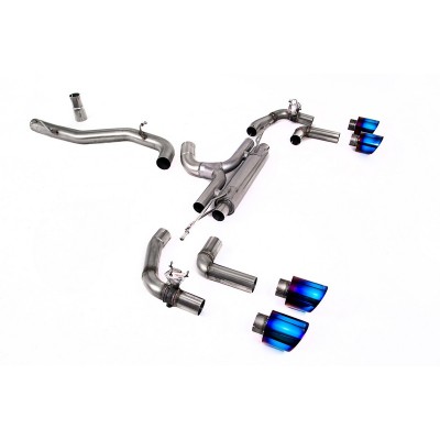 SSXVW670 Milltek Particulate Filter-back Volkswagen Golf Mk8 2.0 R 320cv scarico sportivo terminale marmitta decat skat 200 cell