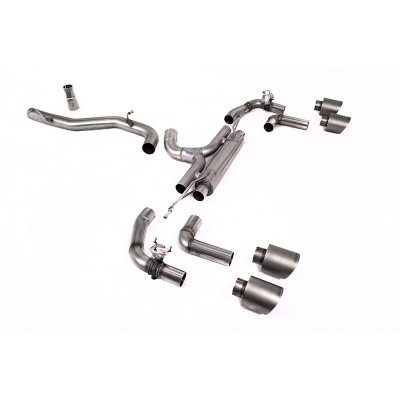 SSXVW669 Milltek Particulate Filter-back Volkswagen Golf Mk8.5 2.0 R 333cv scarico sportivo terminale marmitta decat skat 200 ce