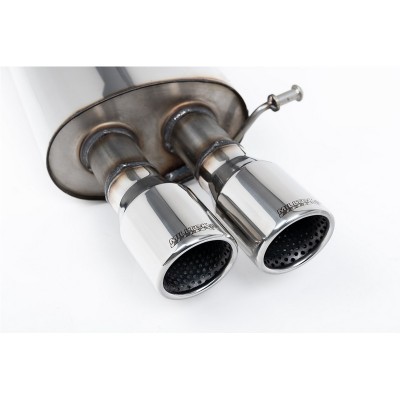 SSXVW161 Milltek Cat-back Non-resonated Volkswagen Jetta Mk5 2.0 Tfsi GLI scarico sportivo terminale marmitta decat skat 200 cel 2