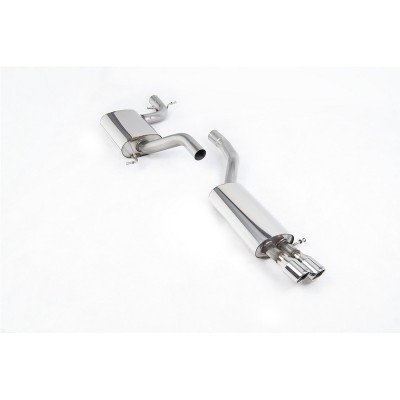 SSXVW166 Milltek Cat-back Resonated Volkswagen Jetta Mk5 2.0 Tfsi GLI scarico sportivo terminale marmitta decat skat 200 celle