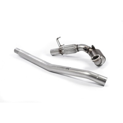 SSXVW396 Milltek Downpipe con Cat sportivo Volkswagen Jetta Mk7 2.0 Tsi GLI scarico sportivo terminale marmitta decat skat 200 c