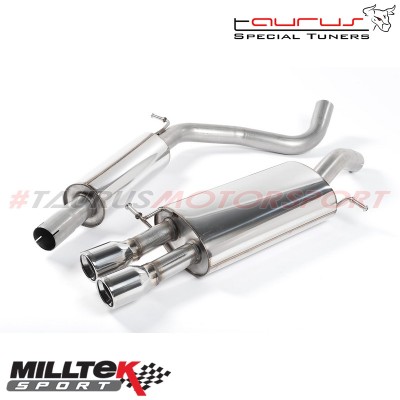 SSXVW109 Milltek Cat-back Resonated Volkswagen Polo 9N3 1.8T GTI scarico sportivo terminale marmitta decat skat 200 celle 2
