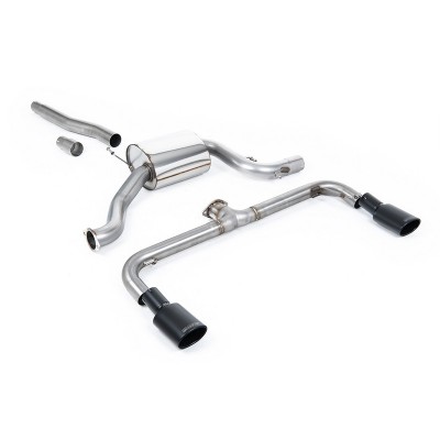 SSXVW250 Milltek Cat-back Volkswagen Scirocco 2.0 TSI 200cv scarico sportivo terminale marmitta decat skat 200 celle