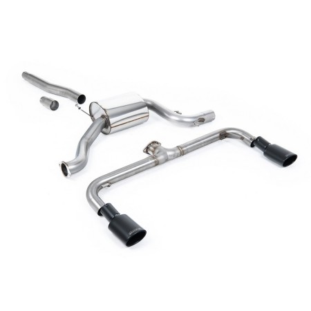 SSXVW250 Milltek Cat-back Volkswagen Scirocco 2.0 TSI 200cv scarico sportivo terminale marmitta decat skat 200 celle